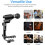 2 Pack Adjustable Drum Microphone Clip, Durable Rim Mic Holder for 18mm28mm Mics 4