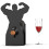 Wine Bottle Holder Metal Tabletop Rack Elegant SpaceSaving Display for Kitchen Dining Room Decor 5