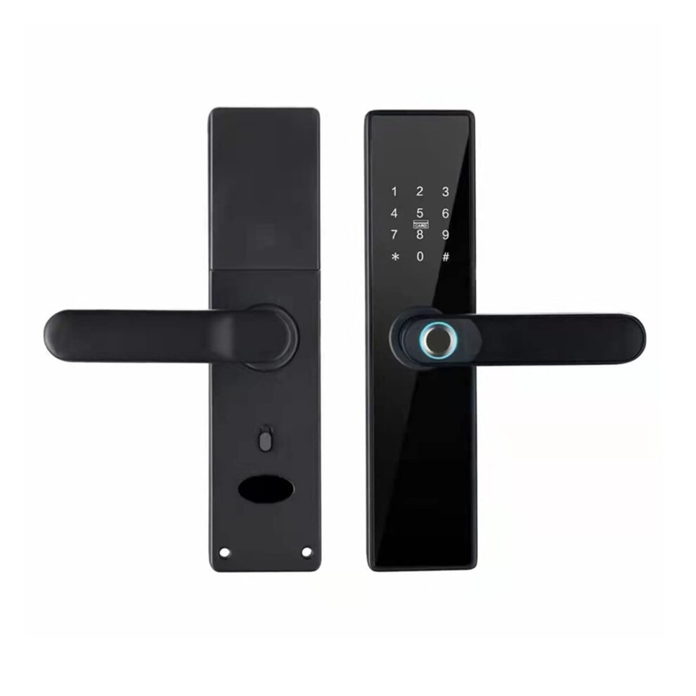Smart Door Lock With App, Biometric Fingerprint Keyless Entry, Multiple Unlock Methods, Black 9053599240853