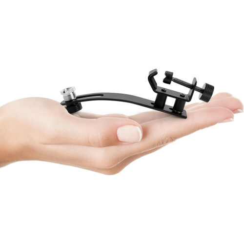 Drum Microphone Clip Set 3PCS Adjustable Shockproof Mic Clamps for 3/8 and 5/8 Thread Stands 1