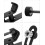Drum Microphone Clip Set 3PCS Adjustable Shockproof Mic Clamps for 3/8 and 5/8 Thread Stands 4