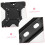 Adjustable TV Wall Mount Bracket with Tilting and Rotating Design for SpaceSaving Stable Support 4