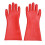 5000V/12kV isolierte Naturkautschuk-Handschuhe-OneSize 2