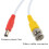 25ft White BNC Video Power Cable for CCTV Camera System, PlugandPlay Setup and Stable Signal 4