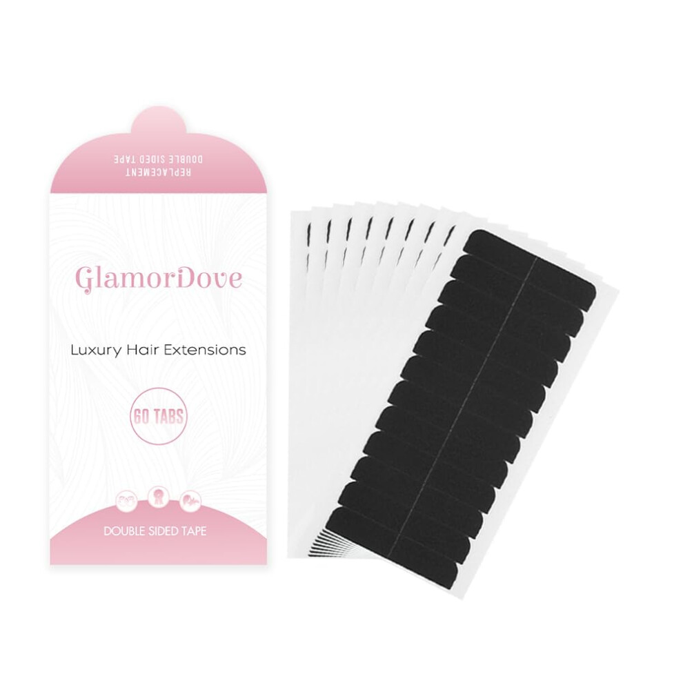 Unisex Hair Extension Tape Tabs 120Pcs Strong Hold Waterproof Doublesided Replacement For Tape In Hair Extensions