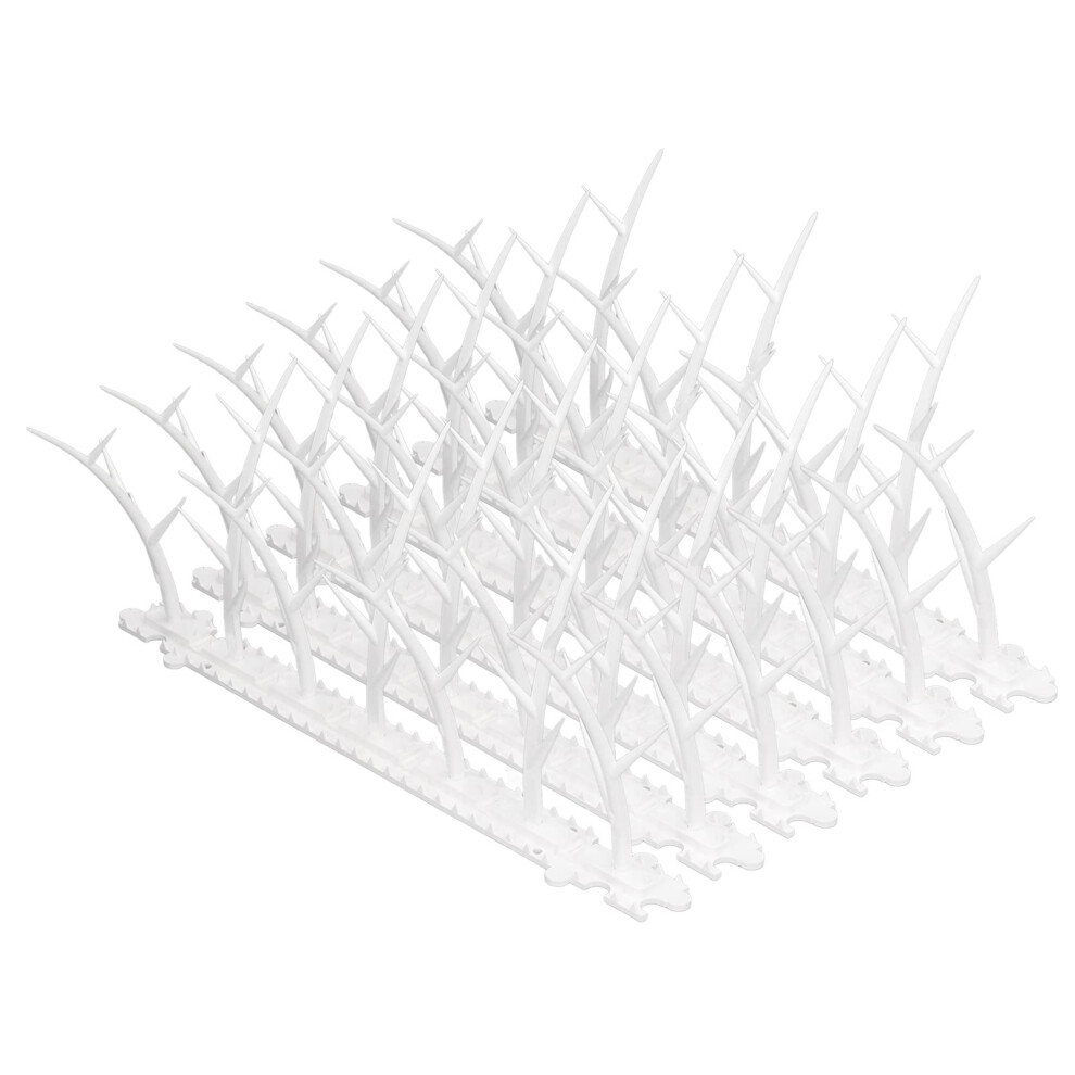 30Cm Plastic Bird Spikes Outdoor, Durable Anti Bird Spike Fence Kit For Roofs Windowsills Balconies 9113335865280