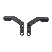 Motorcycle Hand Guards with Weatherproof Protection for 28mm Handlebar Motocross ATV Black