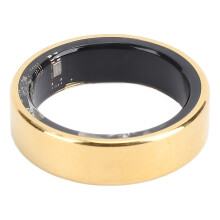 Smart Ring Fitness Tracker Size 9 with Sleep and Activity Monitoring Aluminum Alloy Design