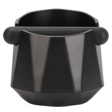 Contenitore per fondi di caffè in ABS nero antiscivolo