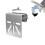 Security Camera Mount Weatherproof Stainless Steel Adjustable Wall and Gutter Bracket for Eufy SoloCam S340 Black 1