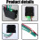24V Wind Turbine Charge Controller 8000W IP67 Waterproof Automatic Voltage Control Black 3