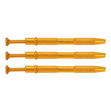 3 Stück Piercing-Kugelgreifer Zinklegierung Pinzette 12cm Goldperlenhalter