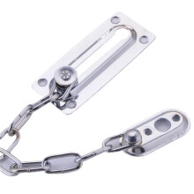 Heavy Duty Door Lock and Padlock for Home Security with Chain Guard Latch and Easy Installation