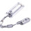 Heavy Duty Security Lock Padlock with TamperResistant Design for Doors Cabinets and Toolboxes 1