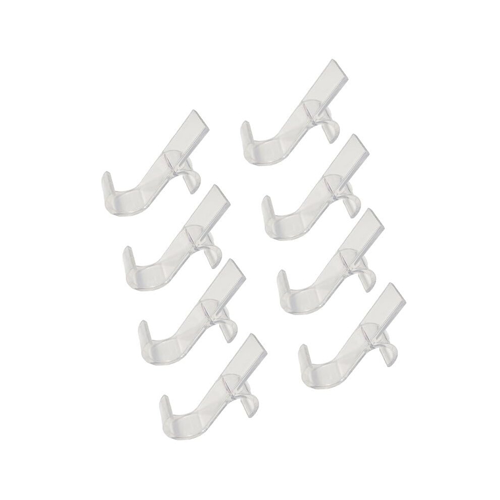 8 Pack Plastic Radiator Drying Rack With Hooks For Towels And Clothes, Bathroom And Laundry Use 9113335897472