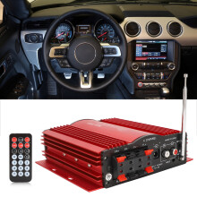 Car 30W 4CH Digital Stereo Power Amplifier for MP3/USB/FM/VDX