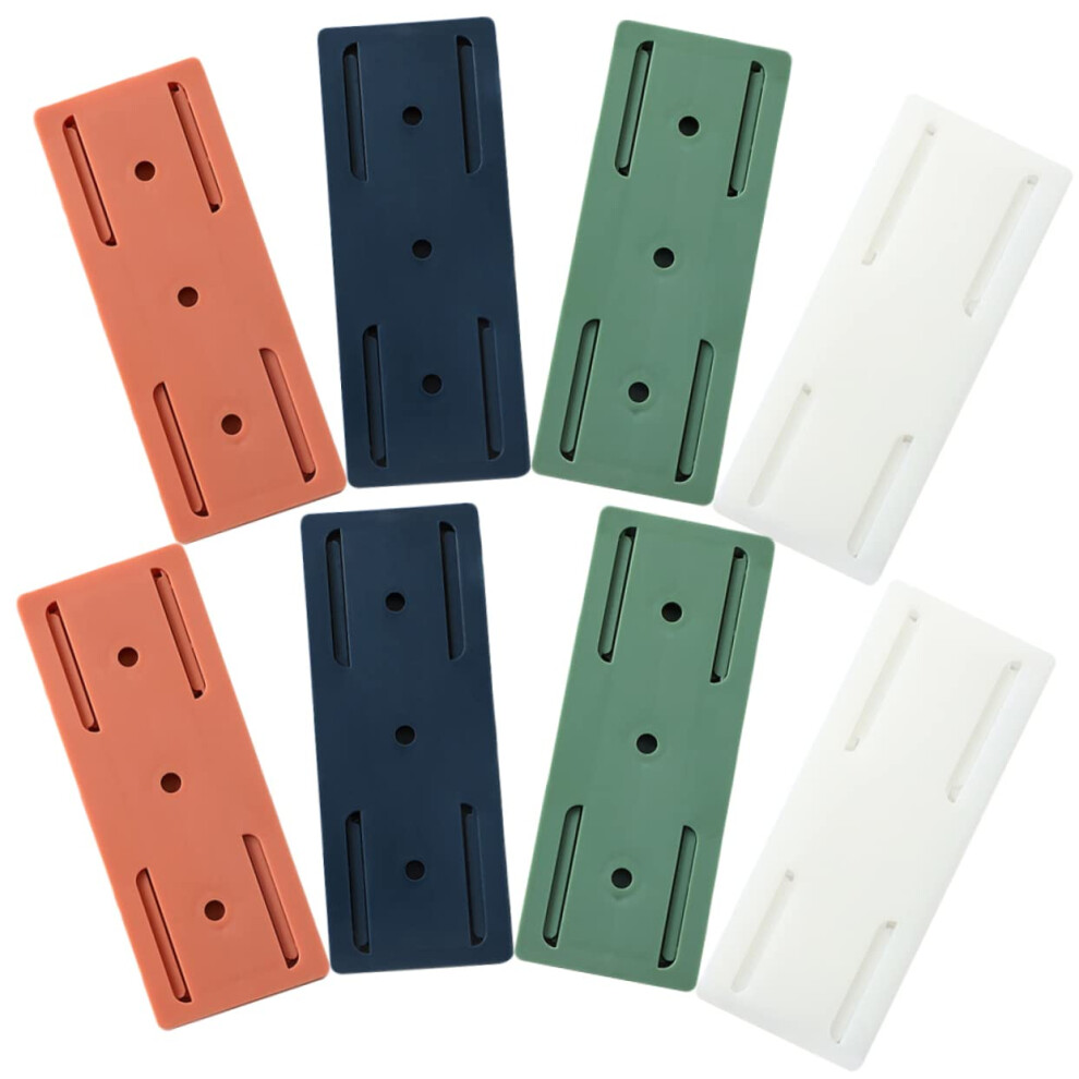 Power Strip Holder Wall Mount Organizer 8Pcs Self Adhesive Bracket For Clutter Cable Management 9053599242321