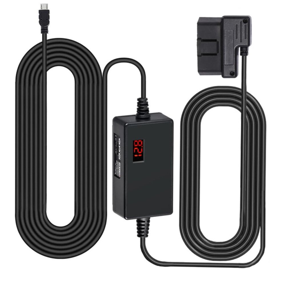 Obd Dash Cam Power Cable Usb Or Usbc Hardwire Kit 12V24v To 5V 3A For 24H Monitoring 9174973758587