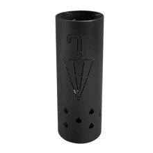 Metal Umbrella Stand with Elegant Decorative Design, Durable Entryway Umbrella Holder Organizer
