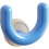 Space Saving Wall Mounted Slipper Storage Rack with Adjustable Width and Easy Suction Installation Blue 2