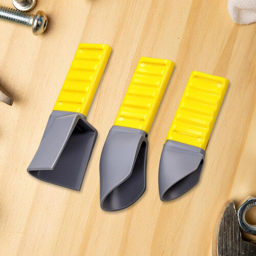 Ergonomic Tile Grout Scraper and Adhesive Removal Tool with AntiStick Coating for Wall 1