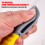 Ergonomic Tile Grout Scraper and Adhesive Removal Tool with AntiStick Coating for Wall 4