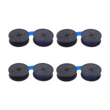 Typewriter Ribbon Set for Mechanical Models, Multi Color Nylon, Vintage Dual Spool Replacement