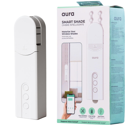 Smart Blinds Motor for Beaded Chain, Rechargeable Automatic Roller Shade Opener with App Control