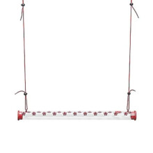 Hummingbird Feeder 19.7 Inch Flower Bar Hanging MultiPort for Garden Yard Patio Replacement