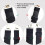 Bed Sheet Straps with Adjustable Tension Control, Durable Elastic Fitted Sheet Clips for Secure Corner Grip, Black 5
