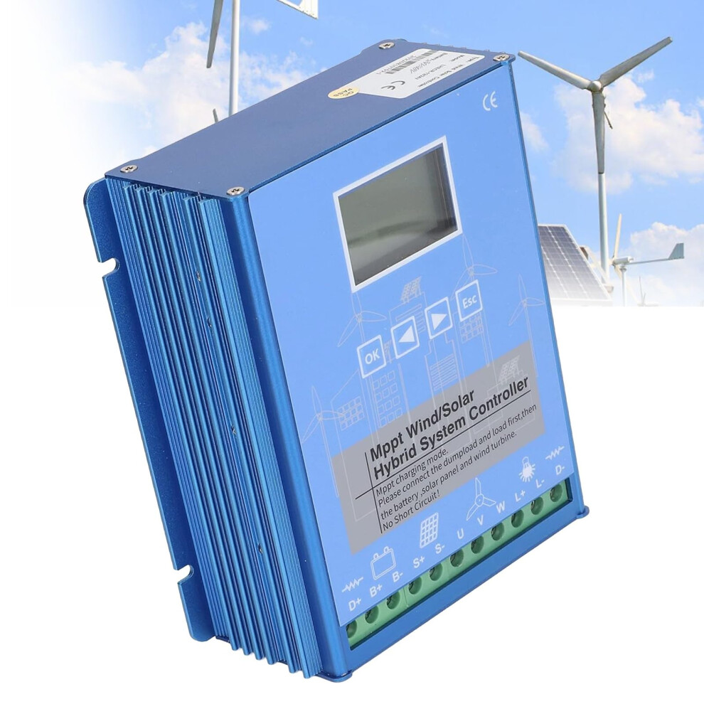 10000W Wind Solar Hybrid Mppt Charge Controller 12V/24V/48V For Renewable Energy Systems 9169991812885