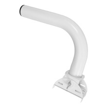 Outdoor Antenna Mount with Adjustable Pole and Clamp for Enhanced Signal Coverage and Weather Resistance