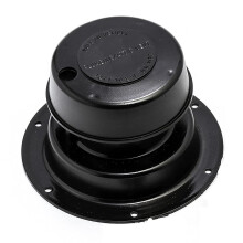 RV Black Plumbing Roof Vent Cap with Removable , WeatherResistant, Easy Installation