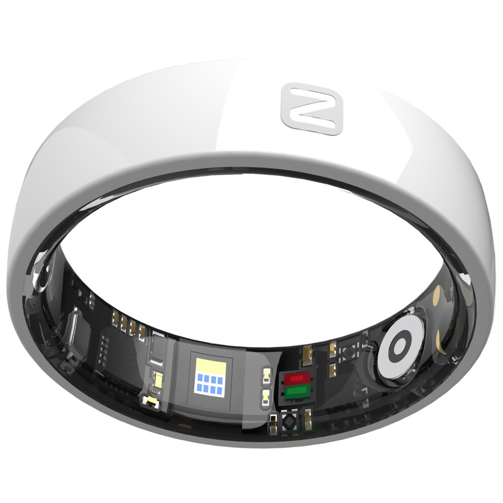 NFC Smart Ring with Heart and Sleep Tracking, Blood Oxygen Monitor, IP68, for Android and iOS