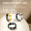 Smart Ring with Heart Rate and Sleep Tracking IP68 Waterproof Bluetooth for Android and iOS 5