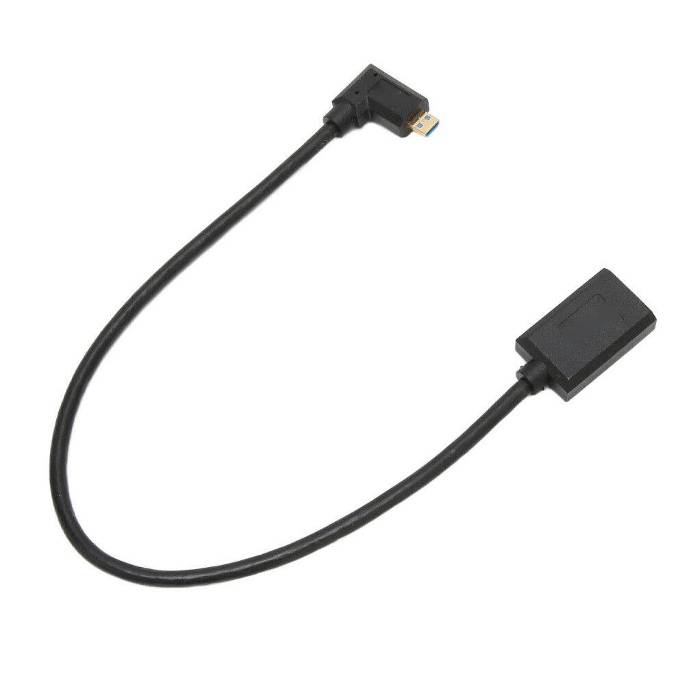 8K 60Hz Micro Hdmi Multimedia Interface Cable Right Elbow Male-Female Od4.0mm 8421383678471