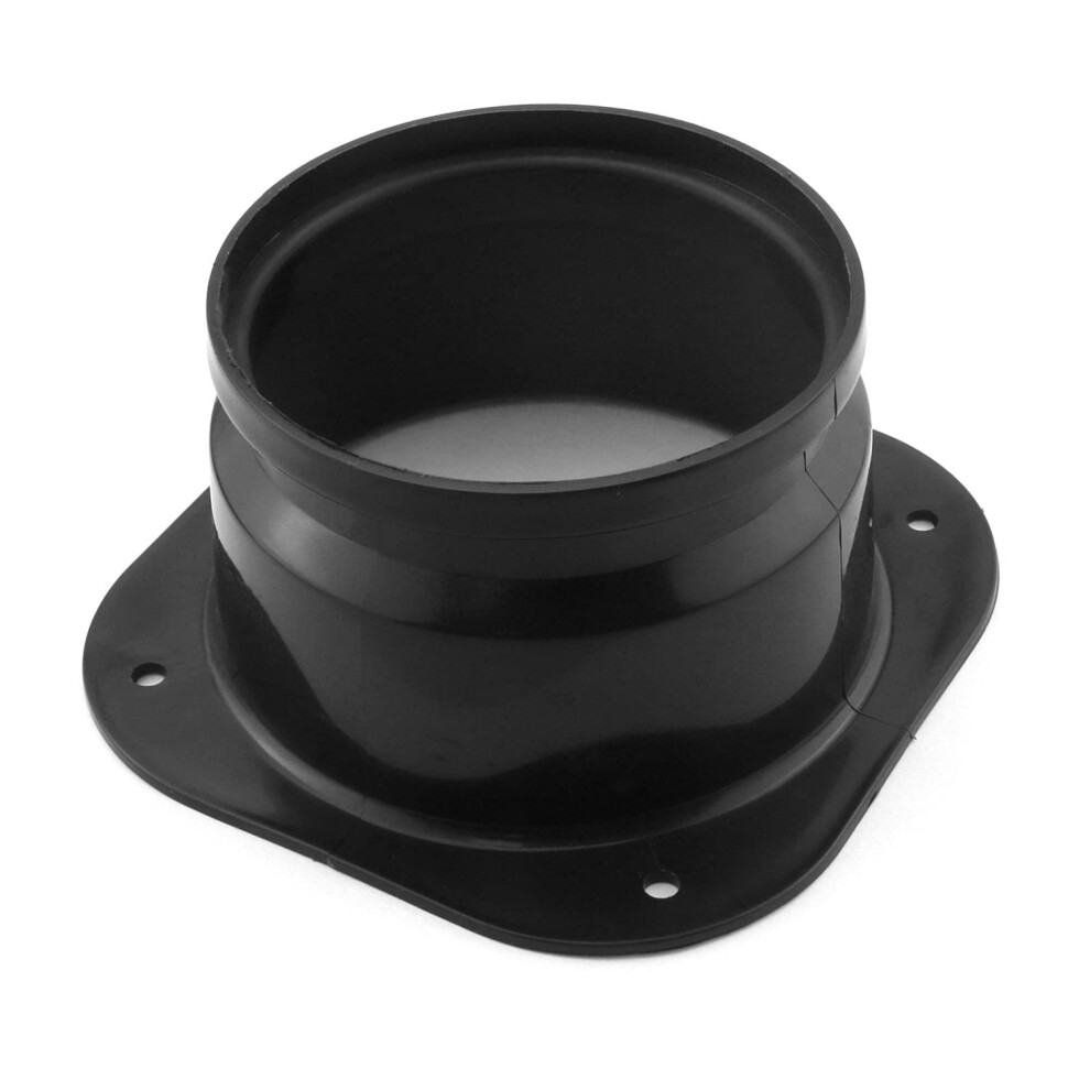 Dryer Vent Wall Plate 4 Inch Abs Flange Square To Round Duct Connector For Wall And Ceiling 9113335899308
