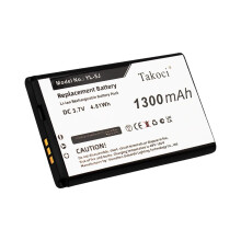Cordless Phone Battery 1300mAh Long Lasting Power for Yealink W56H W56P W59R W60P W76P W77P W79P
