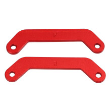 Duurzame ophangingssteunen voor RC-crawlers, volledig gemaakt van aluminiumlegering met ultrasoepele demping, geschikt voor Traxxas MAXX
