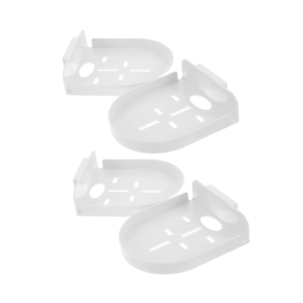 Security Camera Wall Mount 4Pcs Adhesive No Drill Bracket Shelf For Stable Cctv Support 9174973760948