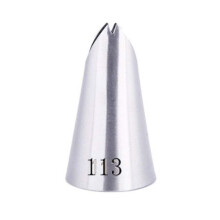 Cake Decorating Tips Set with Stainless Steel Large Drop Flower Piping Nozzles and Storage Case