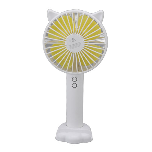 Håndholdt ventilator USB genopladelig 3 hastigheder ABS PC mørkeblå 2