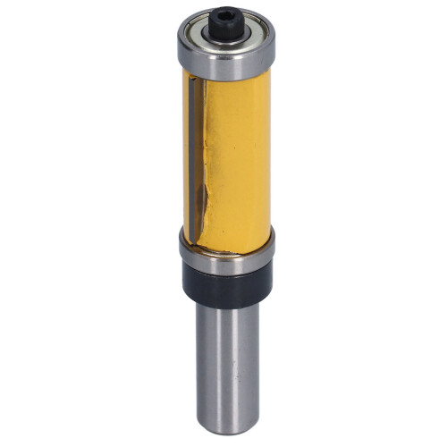 Woodworking Tool Flush Trim Router Bit with Perma SHIELD Coating Double Bearings Carbide Cutters for Precision Ground Cuts and Pattern Replication 2