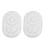 2PCS BT5.3 Wireless Remote Control for Android/Tablet - White 2