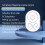 BT5.3 180 mAh Page Turner Télécommande Android 10 m Blanc 5