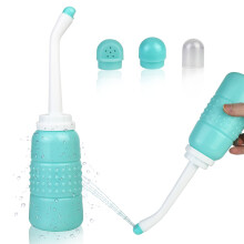 Perineal Wash Bottle 350ml with Dual Spray Head for Postpartum Hygiene and Portable Travel Bidet