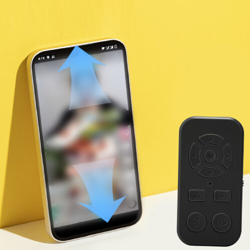 Schwarz Android Bluetooth Fernbedienung V4.2 150mAh 10-15m 2