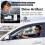 Smart Bluetooth Glasses with OpenEar Audio, Polarized UV Protection, Touch Control, Black 2