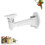 CCTV Camera Wall Mount Bracket White Adjustable Security Camera Holder for Indoor Outdoor Use 5