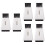6Pcs White Multipurpose Small Brush Keyboard and Camera Cleaning Tool 6
